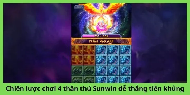 Chiến lược chơi 4 thần thú Sunwin dễ thắng tiền khủng
