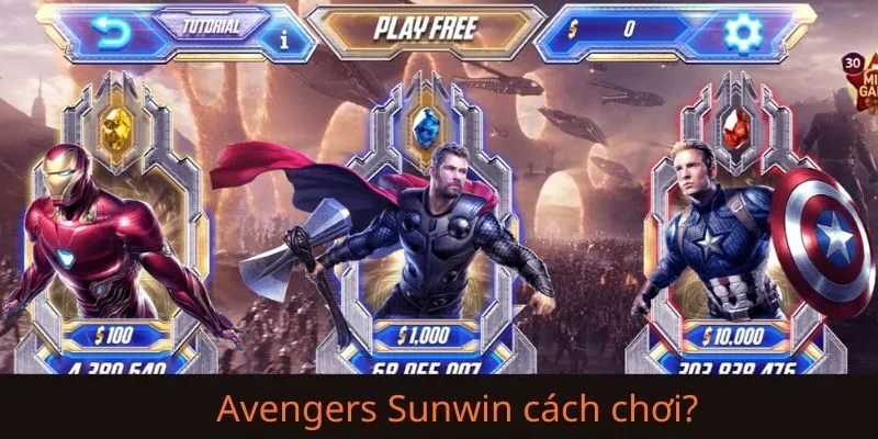Hướng dẫn các bước tham gia Avengers Sunwin cho người mới