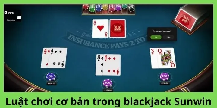 Hướng dẫn cách chơi blackjack Sunwin cơ bản