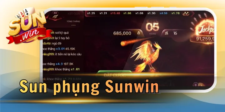 Sun Phụng Sunwin – Tuyệt phẩm nổ hũ với tỷ lệ hoàn trả RTP 96.5%