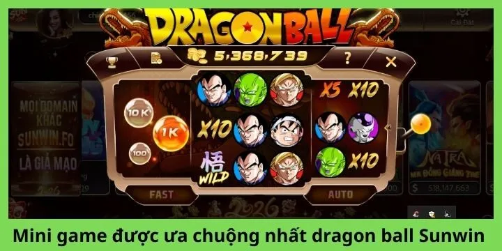 Dragon ball Sunwin là trò chơi bạn không nên bỏ lỡ