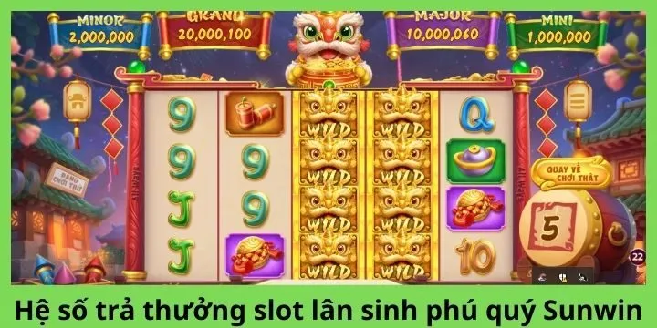 Cách chơi lân sinh phú quý Sunwin cực dễ hiểu 