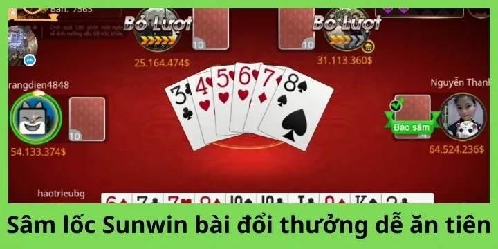 Vài nét về game bài đổi thưởng sâm lốc Sunwin