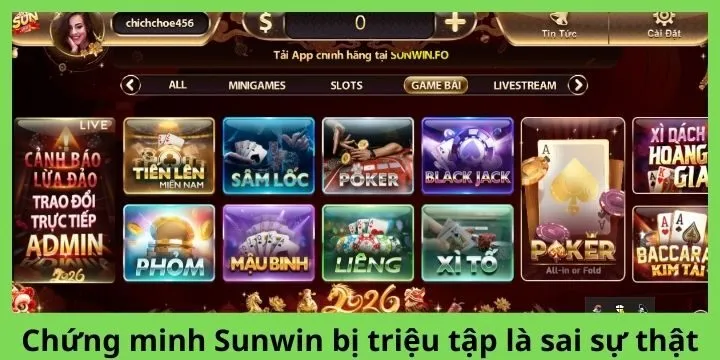 Chứng minh Sunwin bị triệu tập là sai sự thật