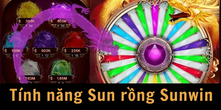 Tính năng và biểu tượng đặc biệt trong game Sun rồng Sunwin
